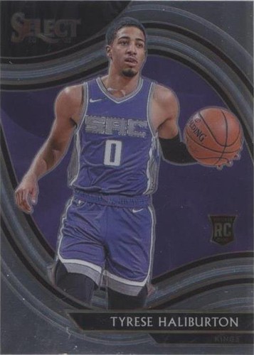 Tyrese Haliburton Select 20-21 #72 Rookie Card Sacramento