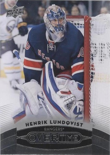 2015-16 Upper Deck GTS Overtime - Henrik Lundqvist #16