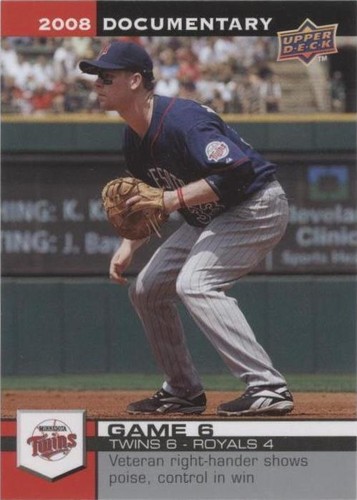 2008 Upper Deck Documentary - Justin Morneau #166