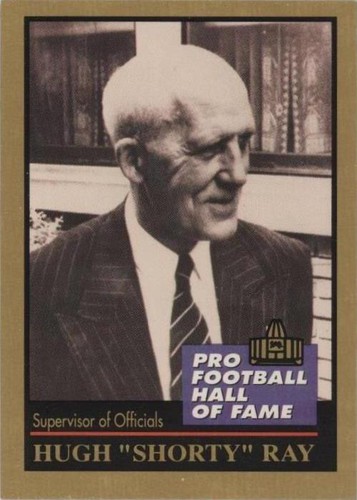 1991 Enor Pro Football Hall of Fame Hugh Ray #118