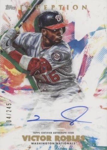 2020 Topps Inception - Victor Robles #RESA-VR