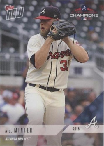 2018 Topps Now - A.J. Minter #PS-59