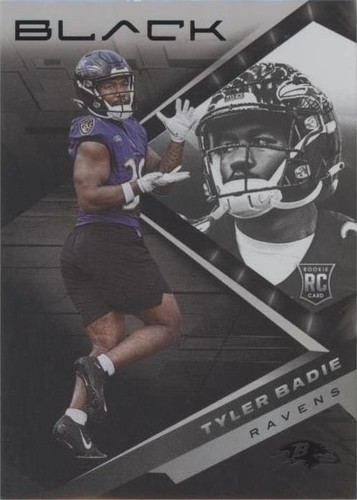 2022 Panini Black Tyler Badie #191