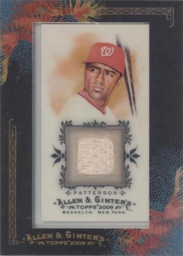 2009 Topps Allen & Ginter's - Corey Patterson #AGR-CP
