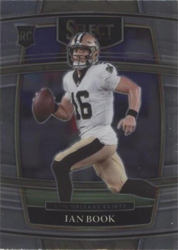 2021 Select Prizm Black and Gold Die Cut #79 Ian Book RC p2s
