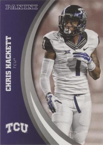 2016 Panini TCU Horned Frogs Chris Hackett #13