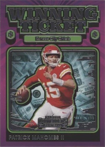 2021 Panini Contenders Patrick Mahomes II #WT-PMA