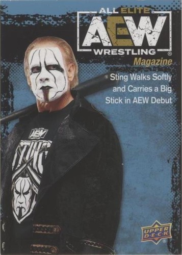 2021 Upper Deck AEW All Elite Wrestling - Sting #81