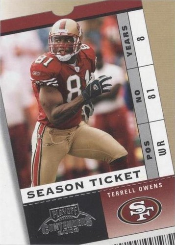 2003 Playoff Contenders Terrell Owens #29