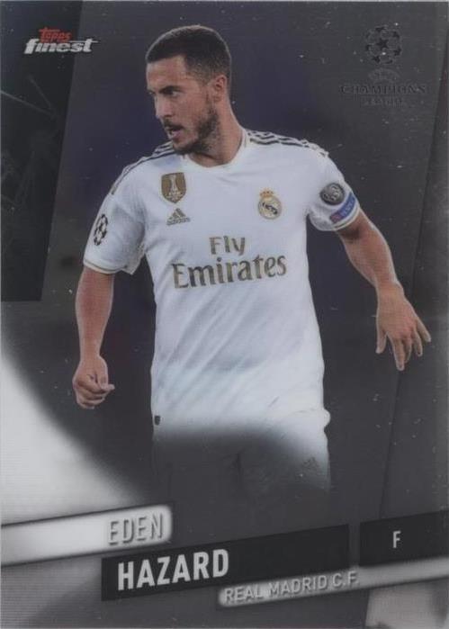 2019-20 Topps Finest UCL Eden Hazard #2