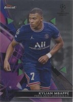 2021-22 Topps Finest UCL Kylian Mbappé #50