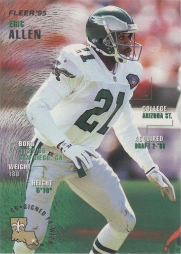 1995 Fleer Eric Allen #299