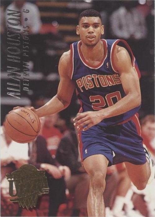 Fleer Ultra 1994-95 - Allan Houston #57