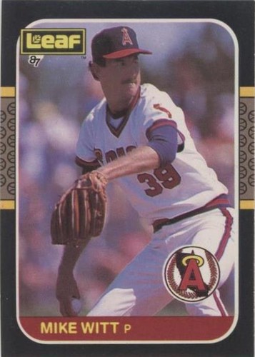 1987 Leaf Canadian - Mike Witt #111