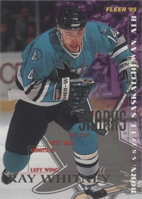 1994-95 Fleer - Ray Whitney #202