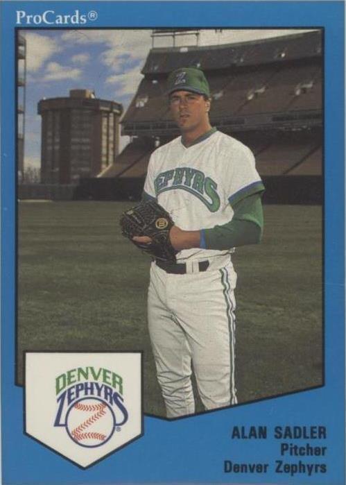 1989 ProCards Triple A - Alan Sadler #44