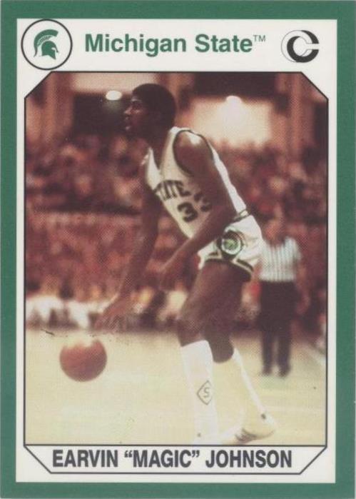 Colección Colegiata Michigan State Spartans 1990 - Magic Johnson #194