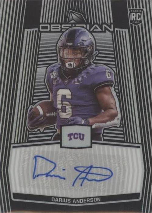 2020 Panini Obsidian Draft Picks Darius Anderson #54