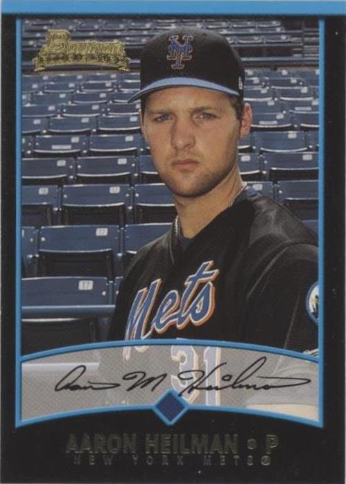 2001 Bowman Draft Picks & Prospects - Aaron Heilman #BDP94