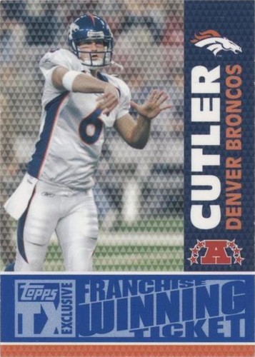 2007 Topps TX Exclusive Jay Cutler #FW-JC