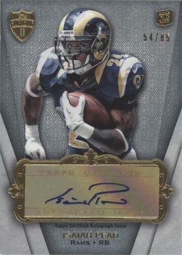 2012 Topps Supreme Isaiah Pead #SRA-IP