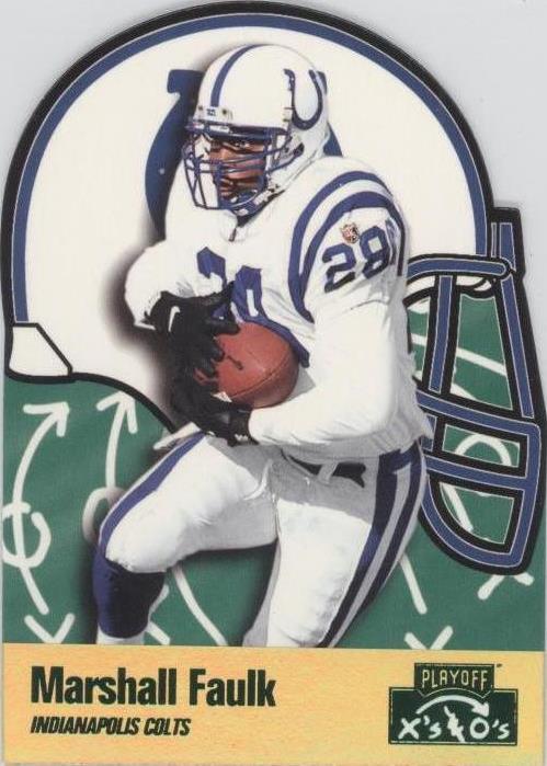 Playoff Prime Marshall Faulk 1996 #5