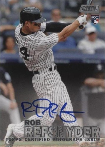 2016 Topps Stadium Club - Rob Refsnyder #SCA-RR