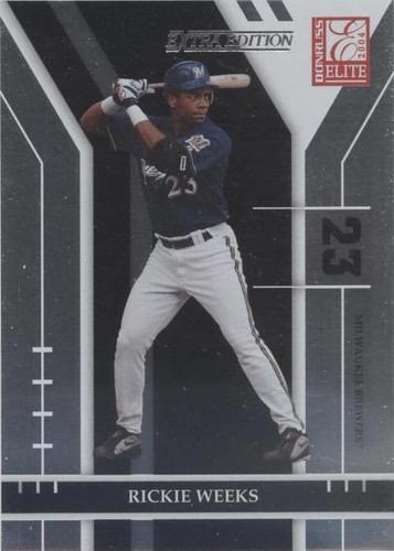 2004 Donruss Elite Extra Edition - Rickie Weeks #116