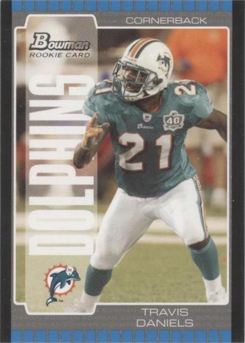 2005 Bowman Travis Daniels #219