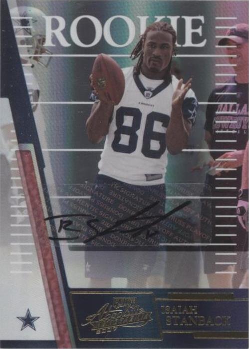 2007 Playoff Absolute Memorabilia Isaiah Stanback #222