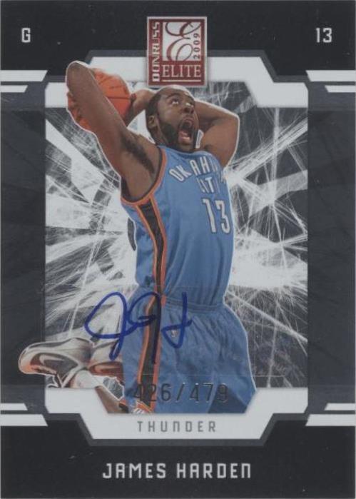 2009-10 Donruss Elite - James Harden #163