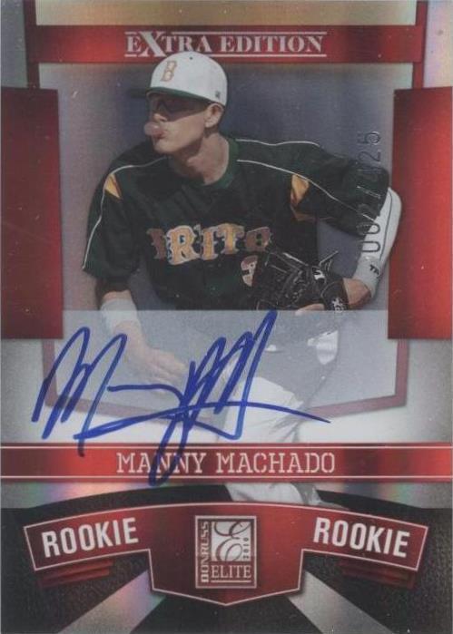 Donruss Elite 2010 edición extra - Manny Machado #132