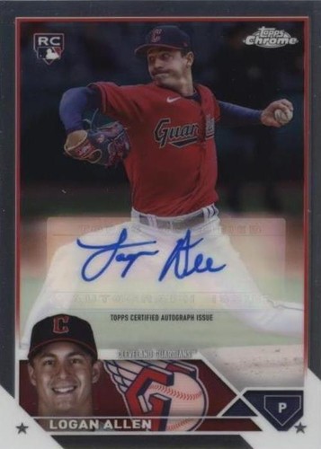 2023 Topps Chrome Update Series - Logan Allen #AC-LA