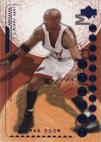 2003-04 Upper Deck Triple Dimensions - Lamar Odom #44