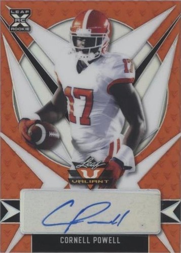 2021 Leaf Valiant Cornell Powell #BA-CP1