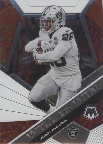 2020 Panini Mosaic Josh Jacobs #WW5