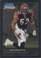 2006 Bowman Chrome A.J. Nicholson #88