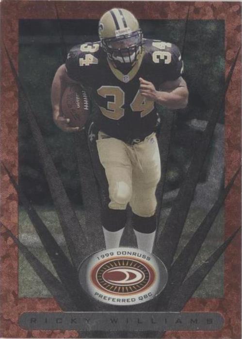 Donruss Preferred QBC Ricky Williams #43 1999