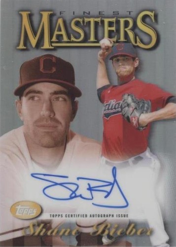 2021 Topps Finest - Shane Bieber #97FMA-SB