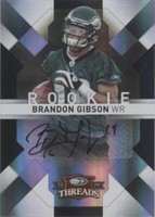 2009 Donruss Threads Brandon Gibson #112