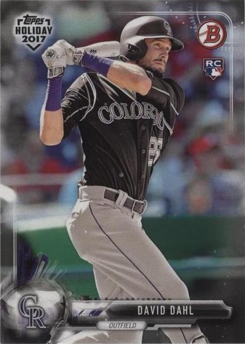 2017 Topps Holiday Bowman - David Dahl #TH-DD