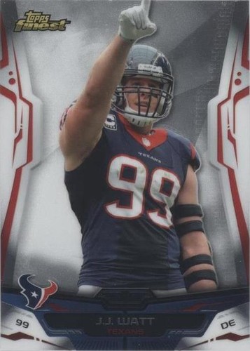 2014 Topps Finest J.J. Watt #43