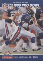 1990 Pro Set Neal Anderson #380