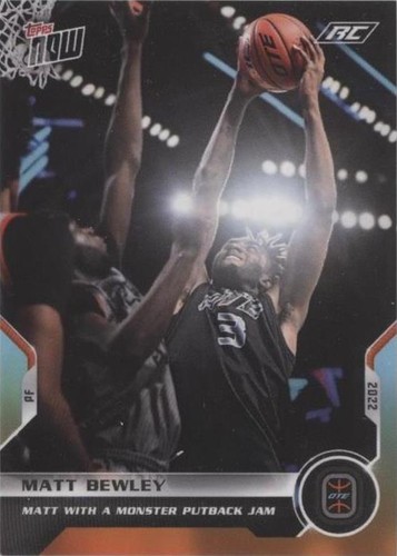 2021-22 Topps Now Overtime Elite - Matt Bewley #40