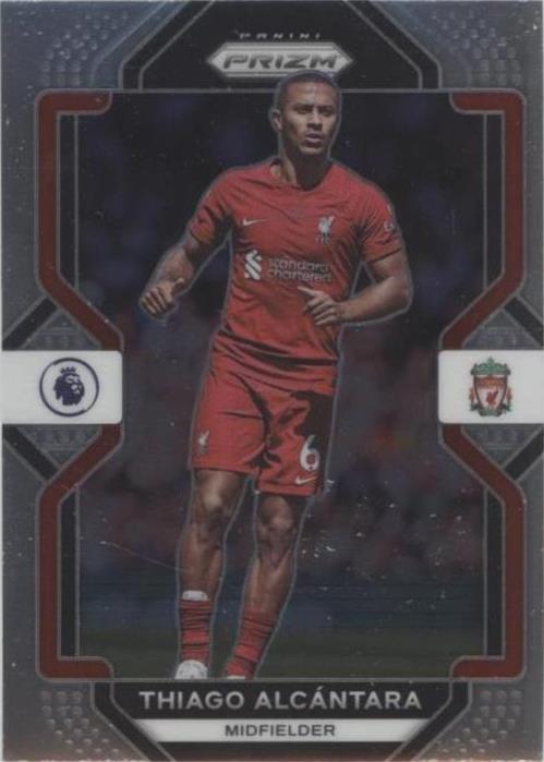 2022-23 Panini Prizm Premier League Thiago Alcântara #197
