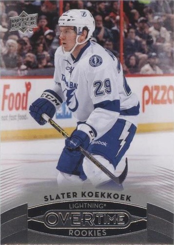 2015-16 Upper Deck GTS Overtime - Slater Koekkoek #118