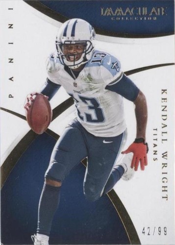 2015 Panini Immaculate Collection Kendall Wright #86