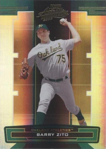 2005 Playoff Absolute Memorabilia - Barry Zito #46