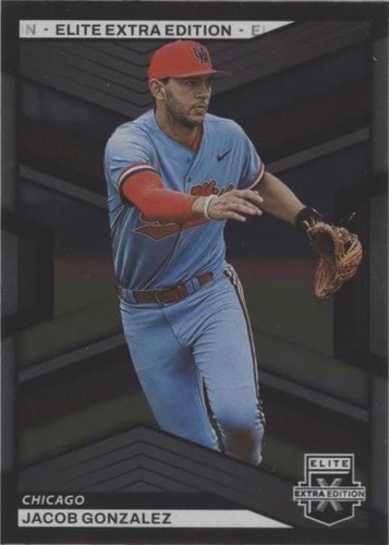 2023 Panini Elite Extra Edition - Jacob Gonzalez #4