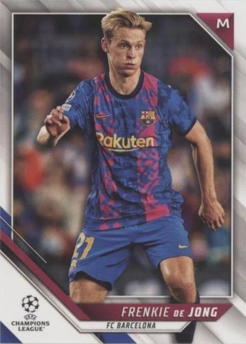 2021-22 Topps UCL Collection Frenkie de Jong #8